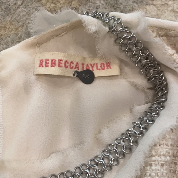 REBECCA TAYLOR IVORY SHEATH DRESS - Picture 2 of 5